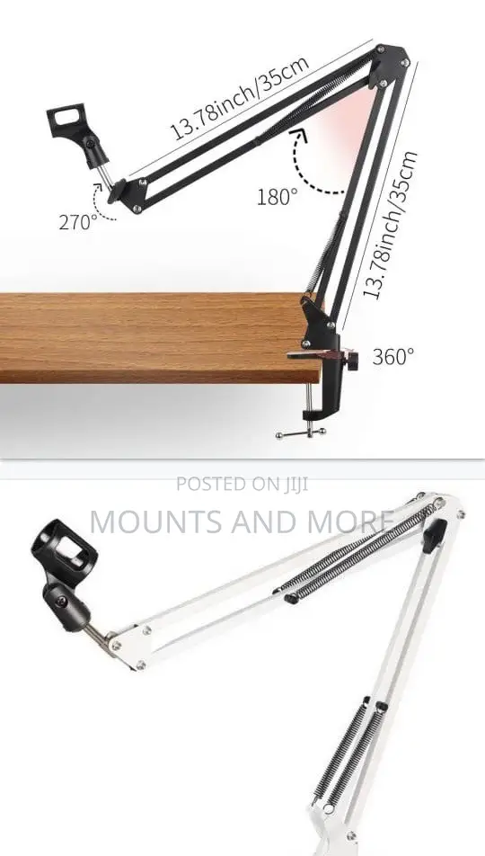 Deskside Microphone Mount