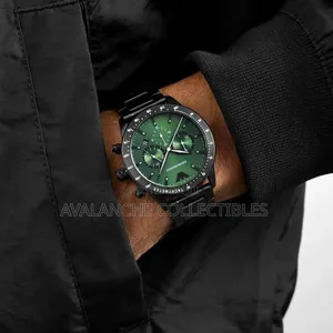 Emporio Armani All Black Chronograph Gent's Watch 42mm Case Size