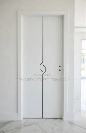Strong and Quality Bedroom PVC Door White Available