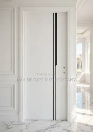 Quality Bedroom Door Available in White and Gray Color