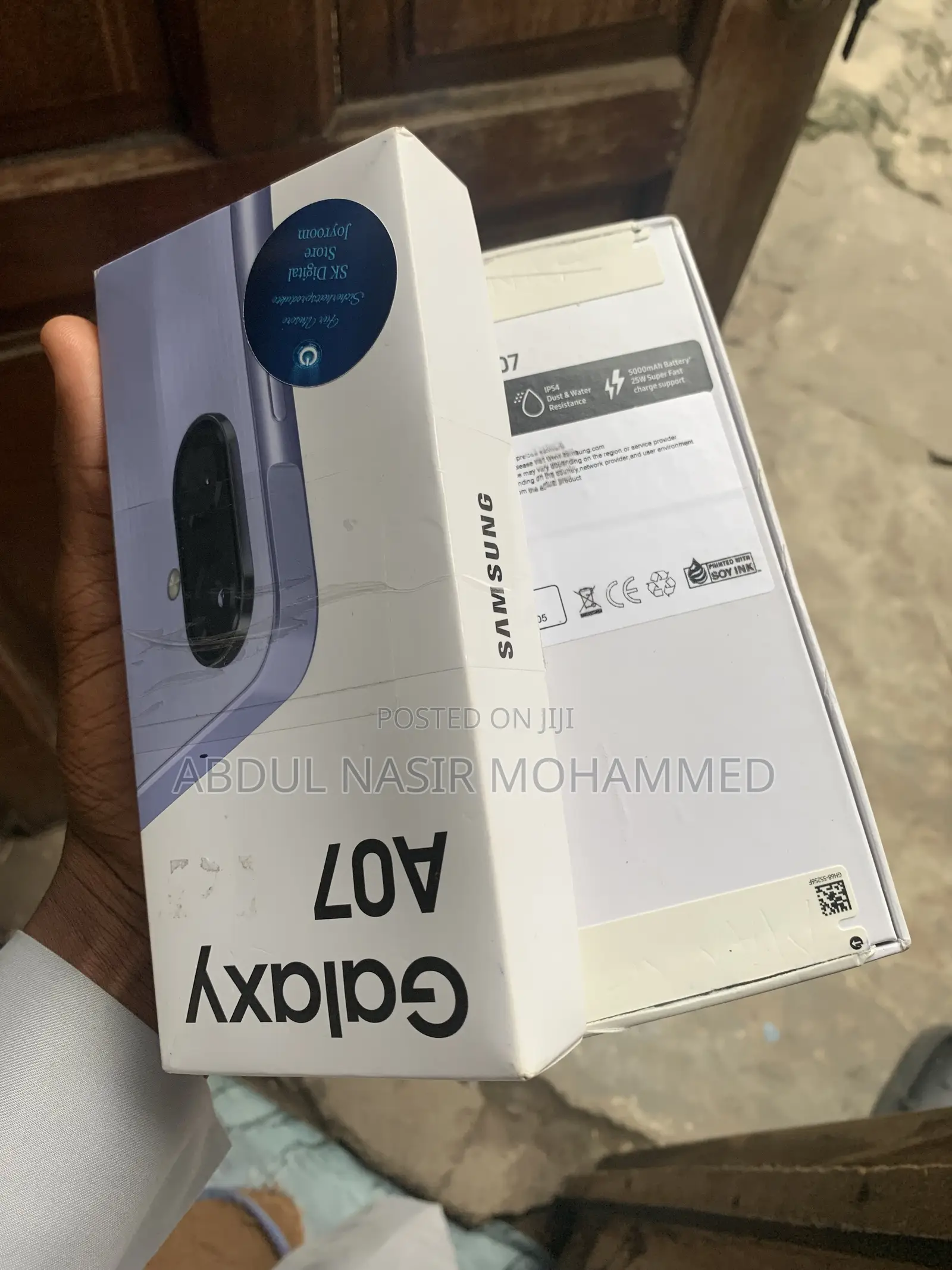 New Samsung Galaxy A07 128 GB Black