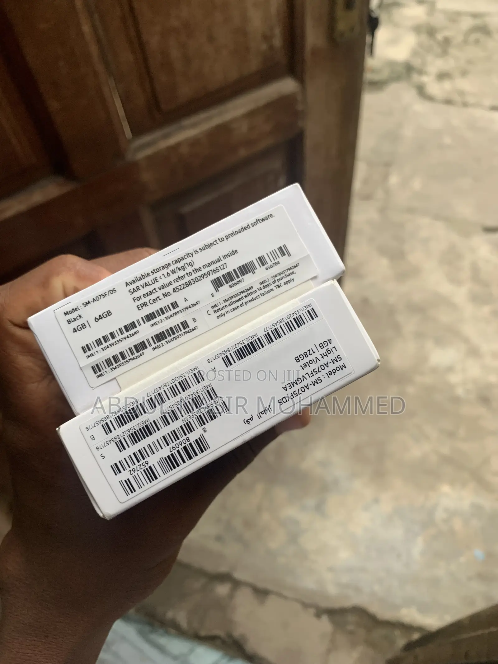 New Samsung Galaxy A07 128 GB Black