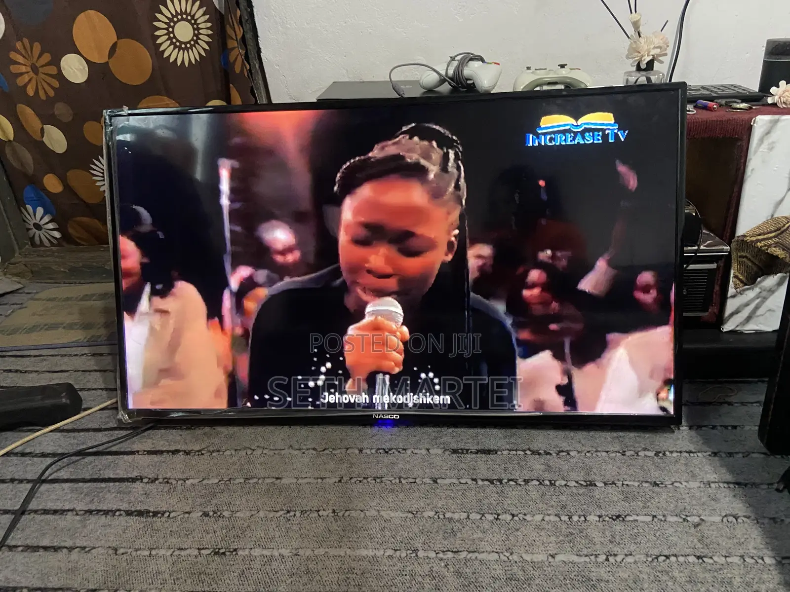 Nasco 43" Digital Satellite TV for Sale - Neatly Used