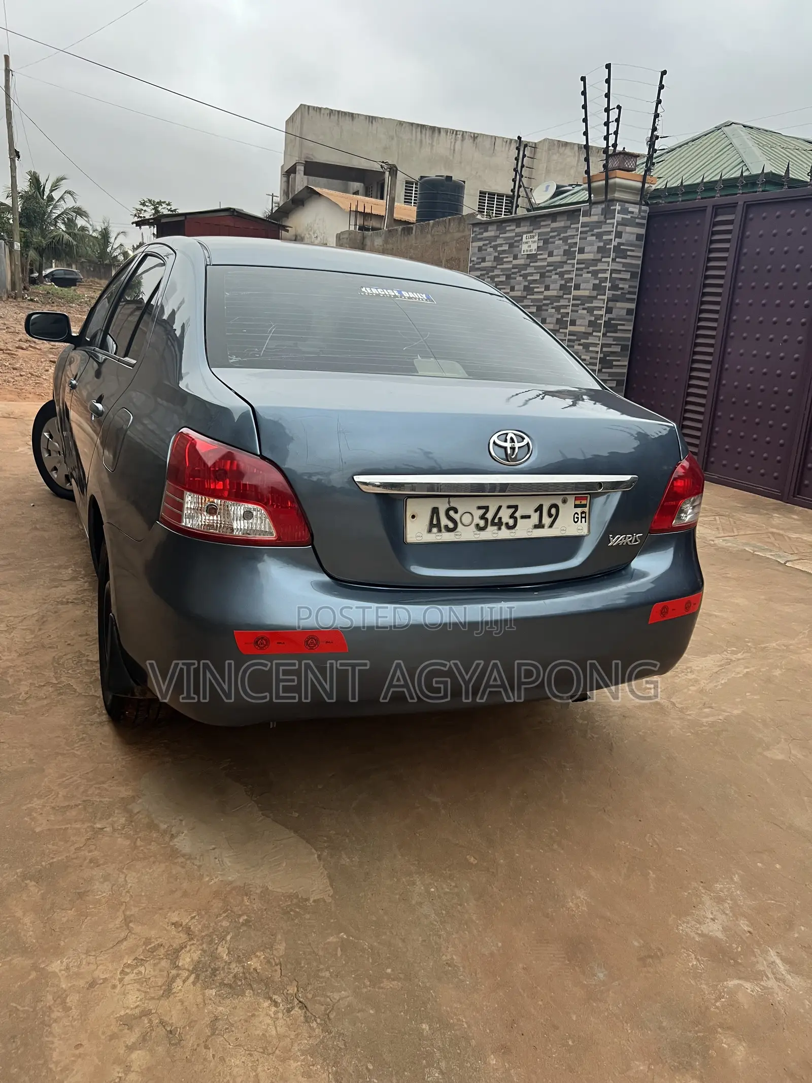 Toyota Yaris 1.5 2008 Blue