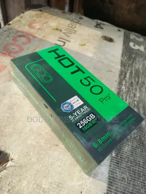 New Infinix Hot 50 Pro+ 4G 256 GB Black