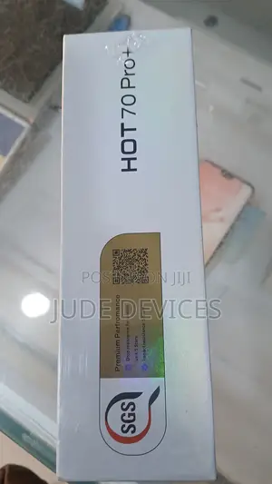 New Infinix Hot 70 Pro 5G+ 256 GB Black