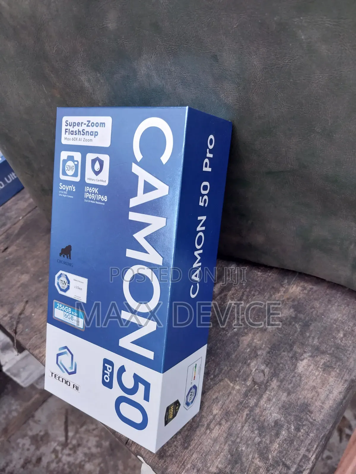 New Tecno Camon 50 Pro 256 GB Purple