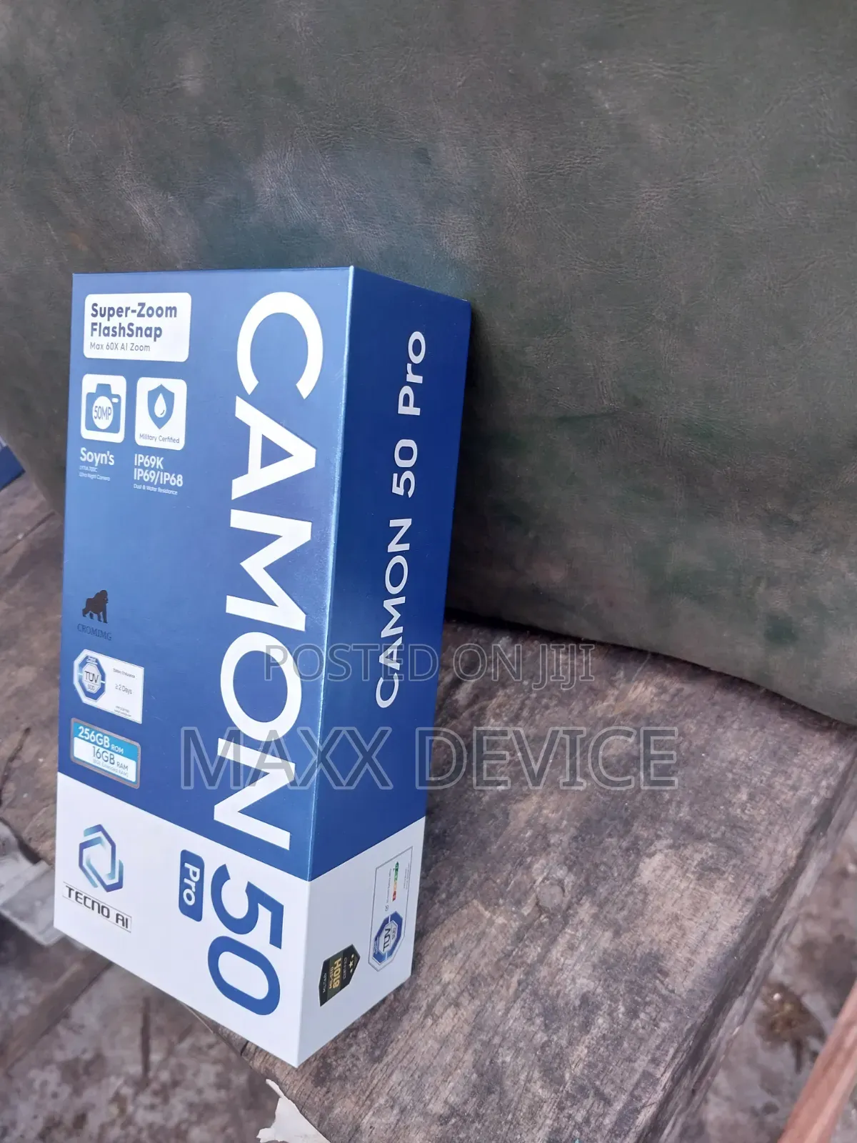 New Tecno Camon 50 Pro 256 GB Purple