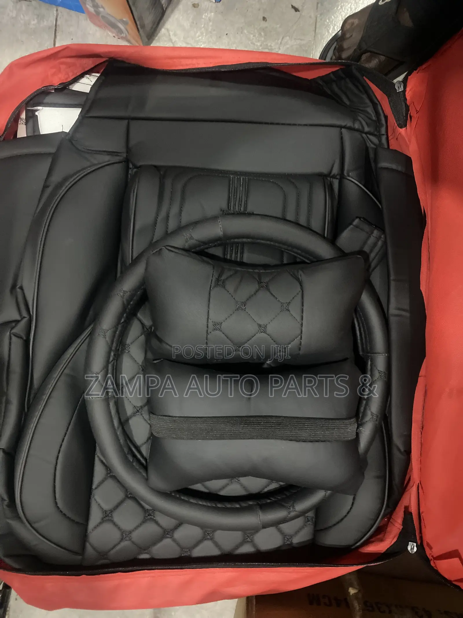 Leather Car Interior Accessory Set ( Seat Covers)
