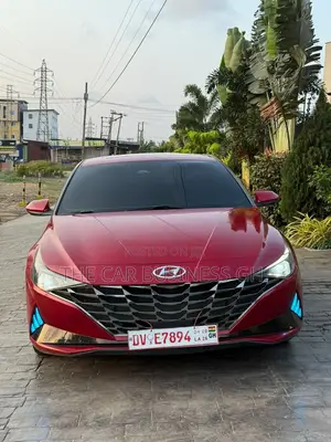 Hyundai Elantra Limited 2021 Red