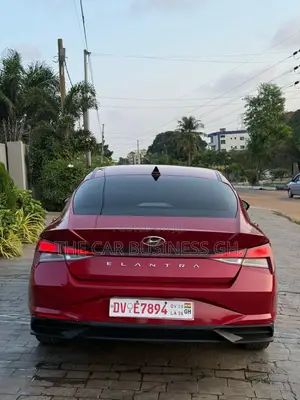 Hyundai Elantra Limited 2021 Red
