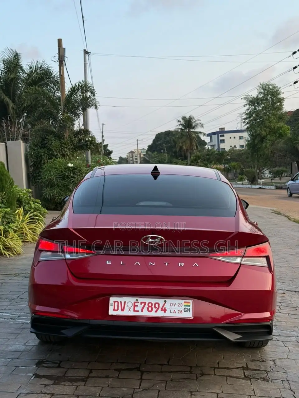 Hyundai Elantra Limited 2021 Red