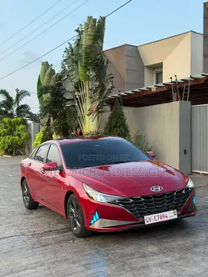 Hyundai Elantra Limited 2021 Red