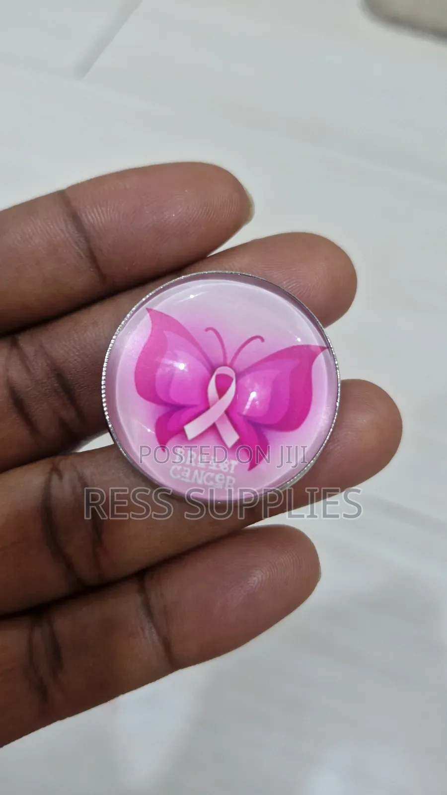 Breast Cancer Brooch