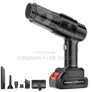 Powerful 2-in-1 Vacuum Cleaner Air Pump, Cordless, Blower