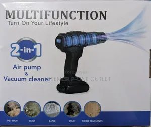 Powerful 2-in-1 Vacuum Cleaner Air Pump, Cordless, Blower