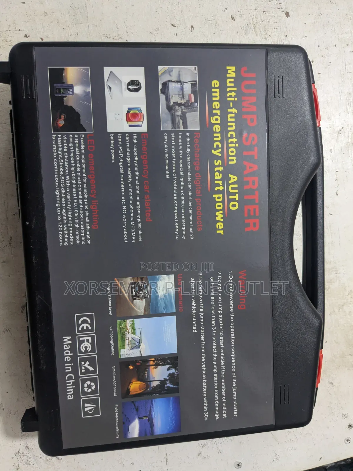 NO:KO9 JUMP STARTER Power Pack, Battery Booster Pack, Power Bank,