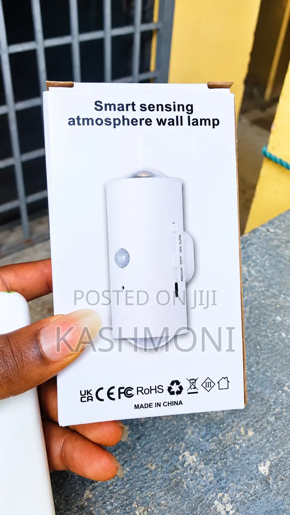 Smart Sensing Atmospheric Wall Lamp