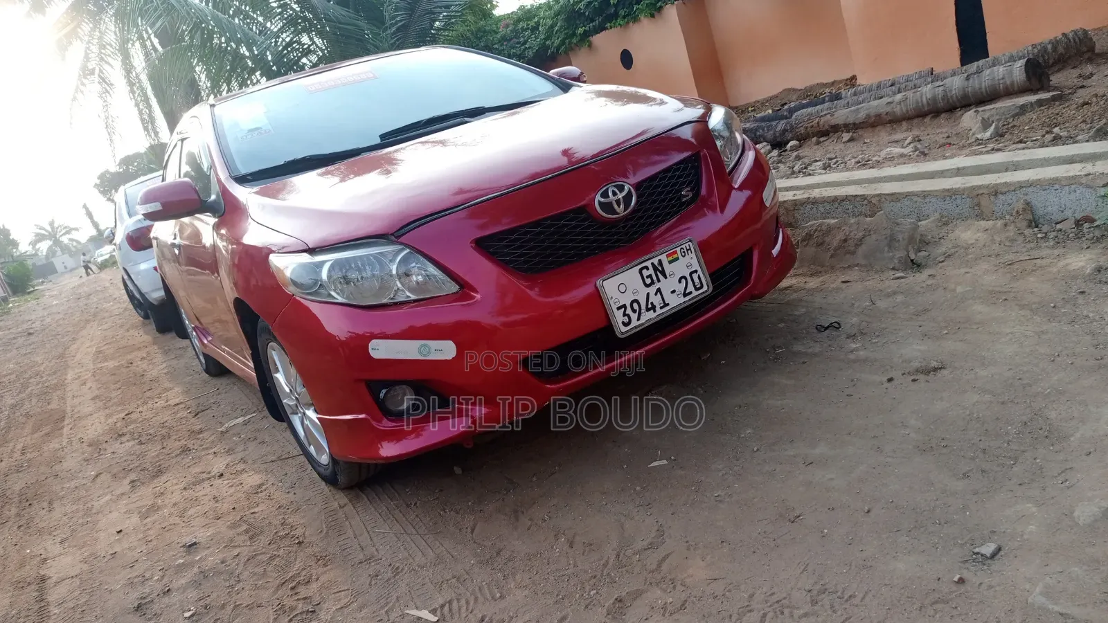 Toyota Corolla 2009 Red