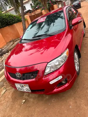 Toyota Corolla 2009 Red