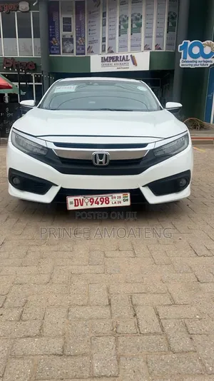 Honda Civic Touring 4dr Sedan (1.5L 4cyl) 2017 White
