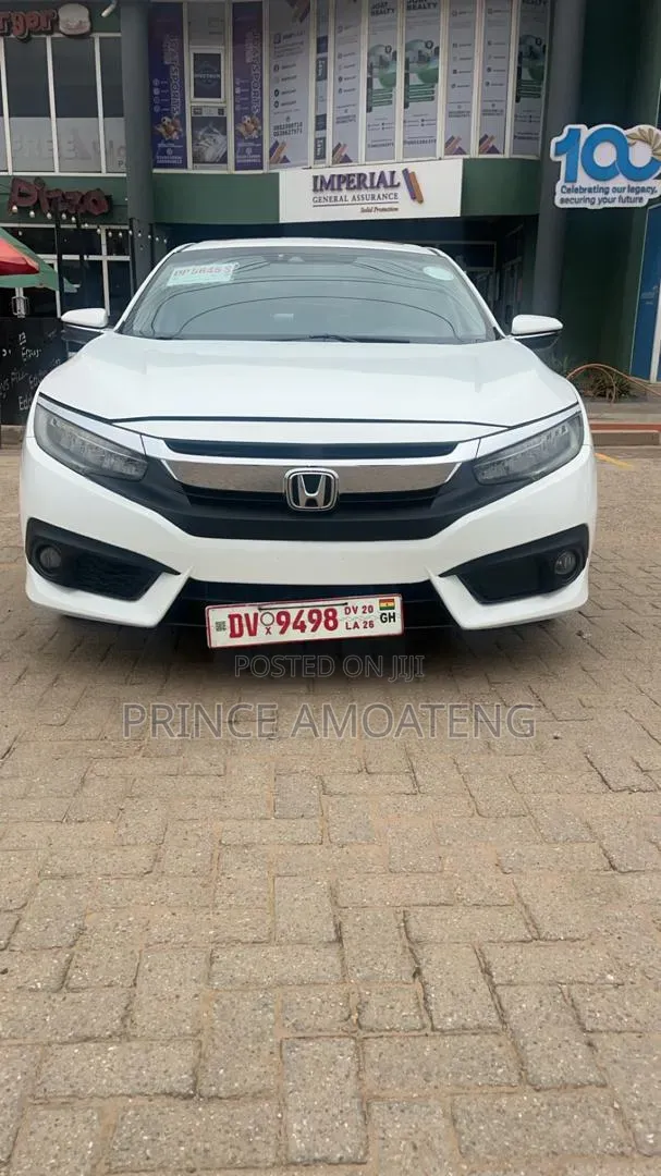 Honda Civic Touring 4dr Sedan (1.5L 4cyl) 2017 White