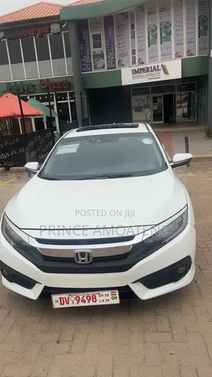 Honda Civic Touring 4dr Sedan (1.5L 4cyl) 2017 White
