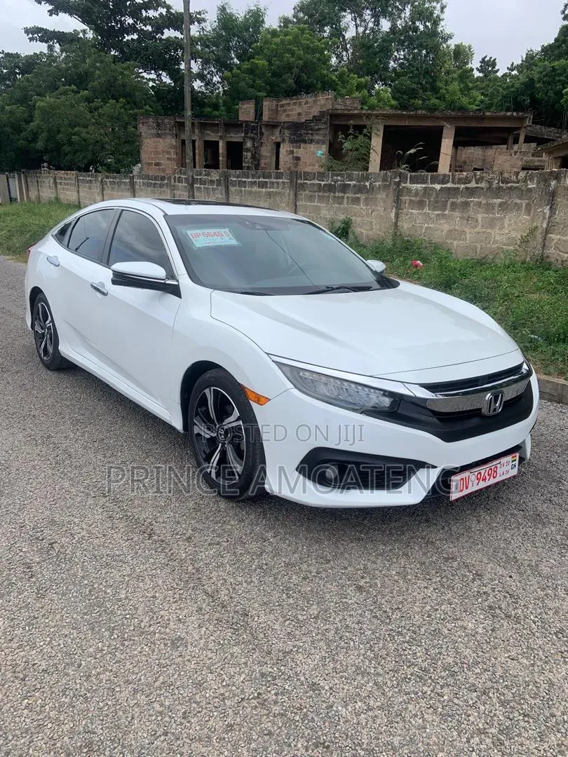 Honda Civic Touring 4dr Sedan (1.5L 4cyl) 2017 White