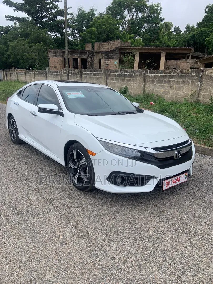 Honda Civic Touring 4dr Sedan (1.5L 4cyl) 2017 White