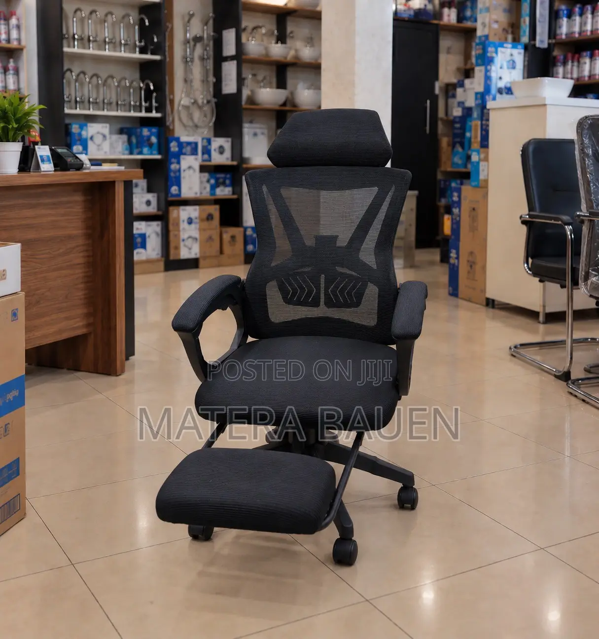 Comfy Gaming Chair, Office/Swivel With Leg Rest #Yd13