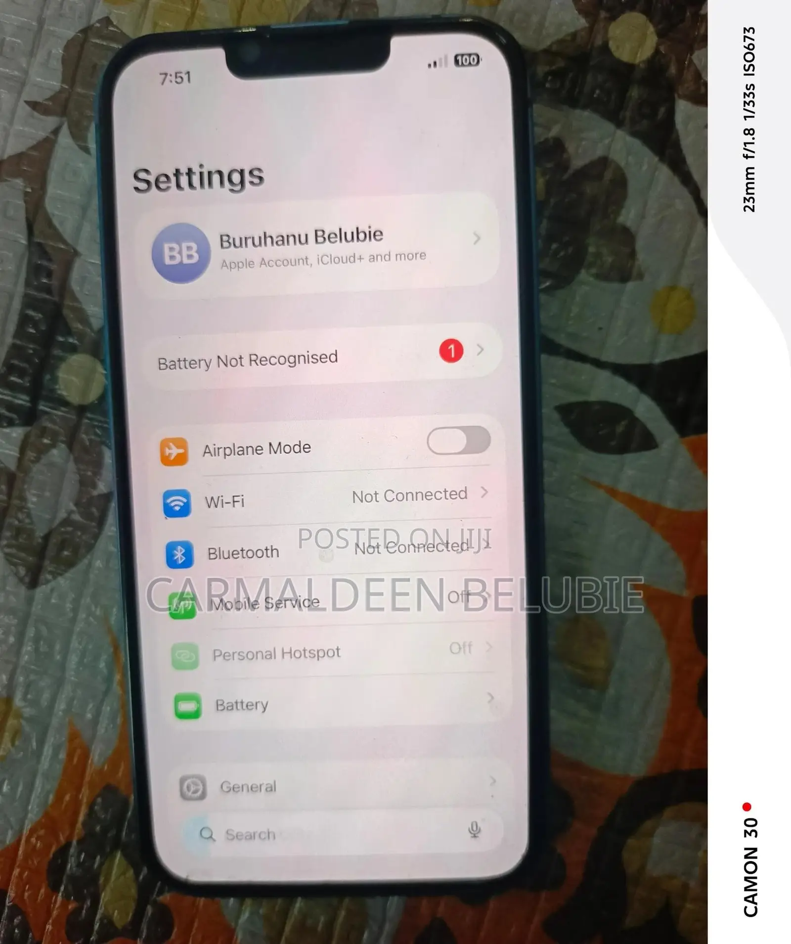 Apple iPhone 13 128 GB Blue