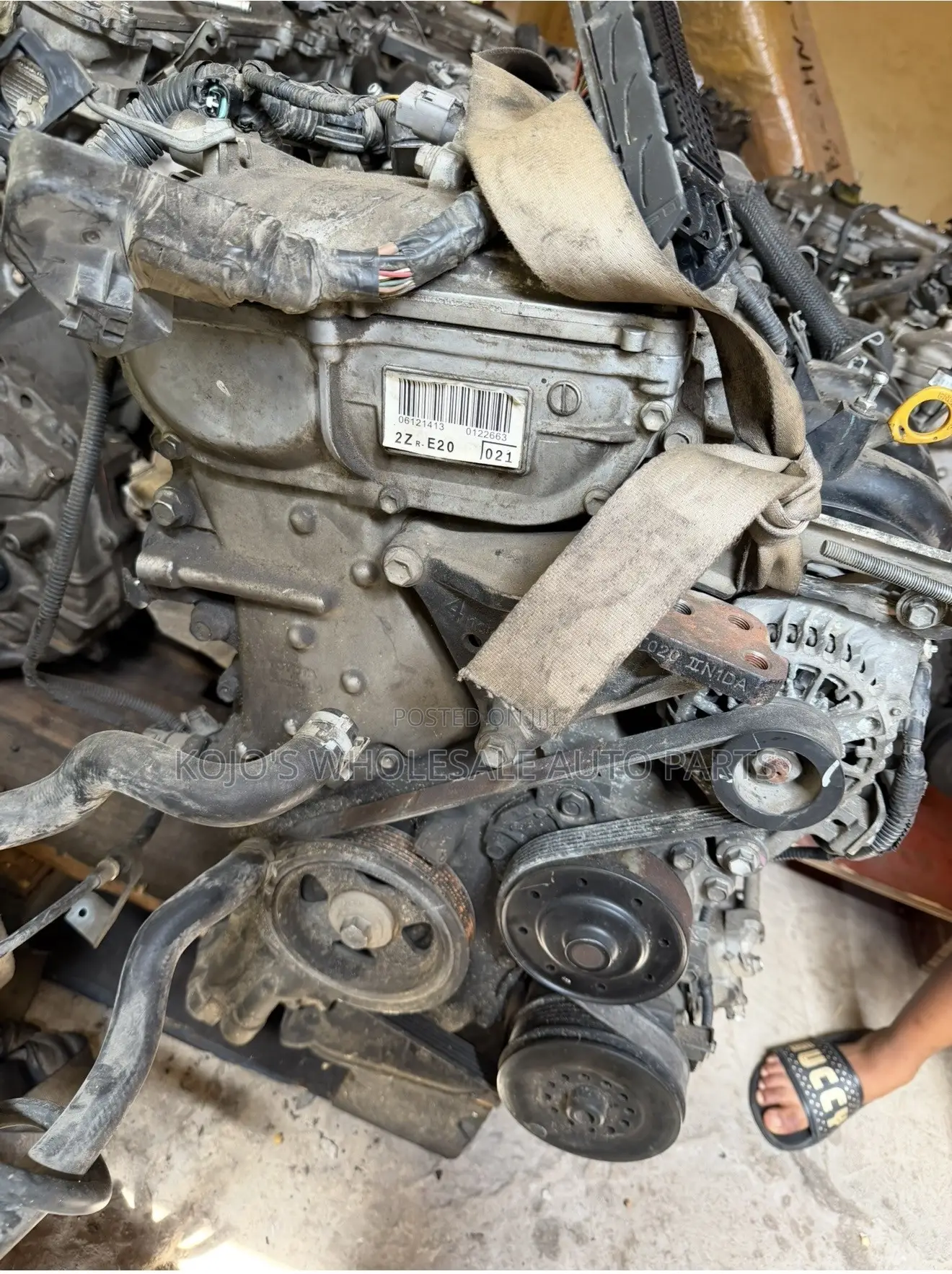 Toyota Corolla 2009-2018 Engine and Gearbox 2ZR (9 PINS)