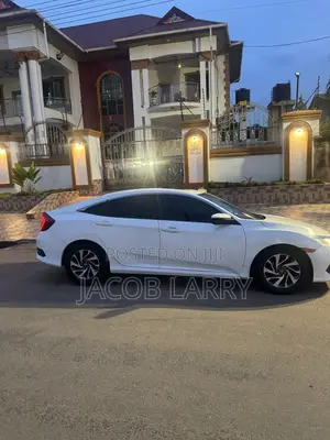 Honda Civic EX-L Sedan 2018 White