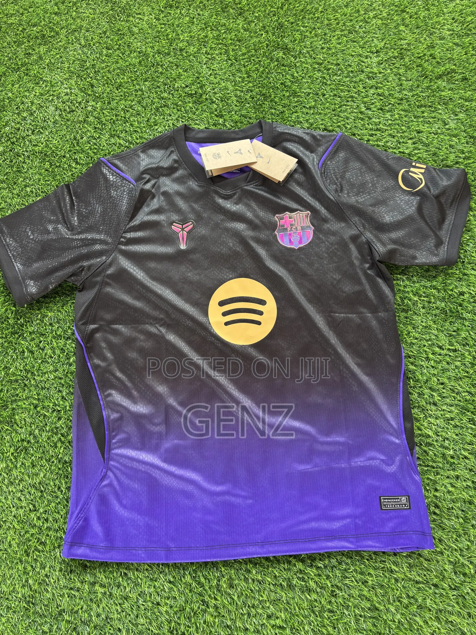 Barcelona Away Black Jersey
