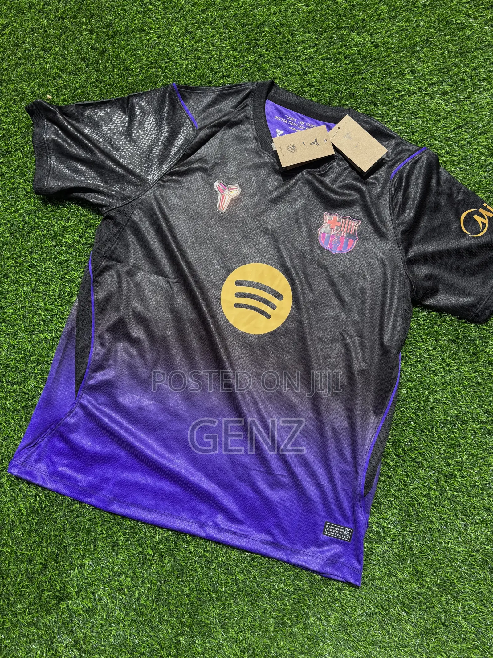 Barcelona Away Black Jersey