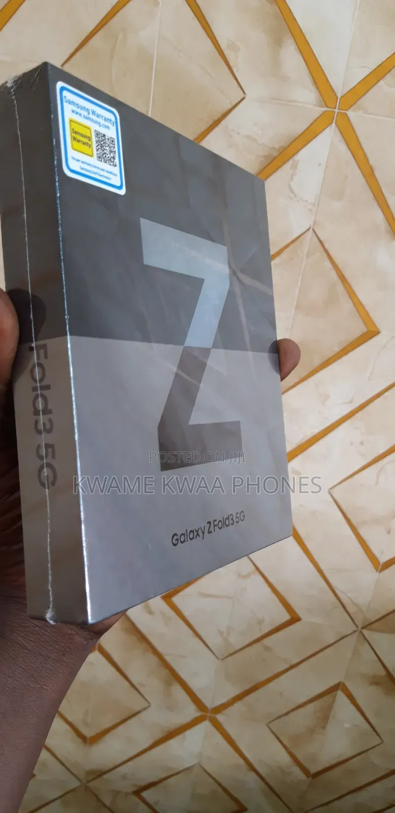 New Samsung Galaxy Z Fold 3 256 GB Black