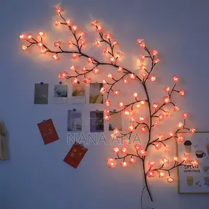Led Tree Lights With Bendable Shapes, Vine Lights, Butterfly Flowers