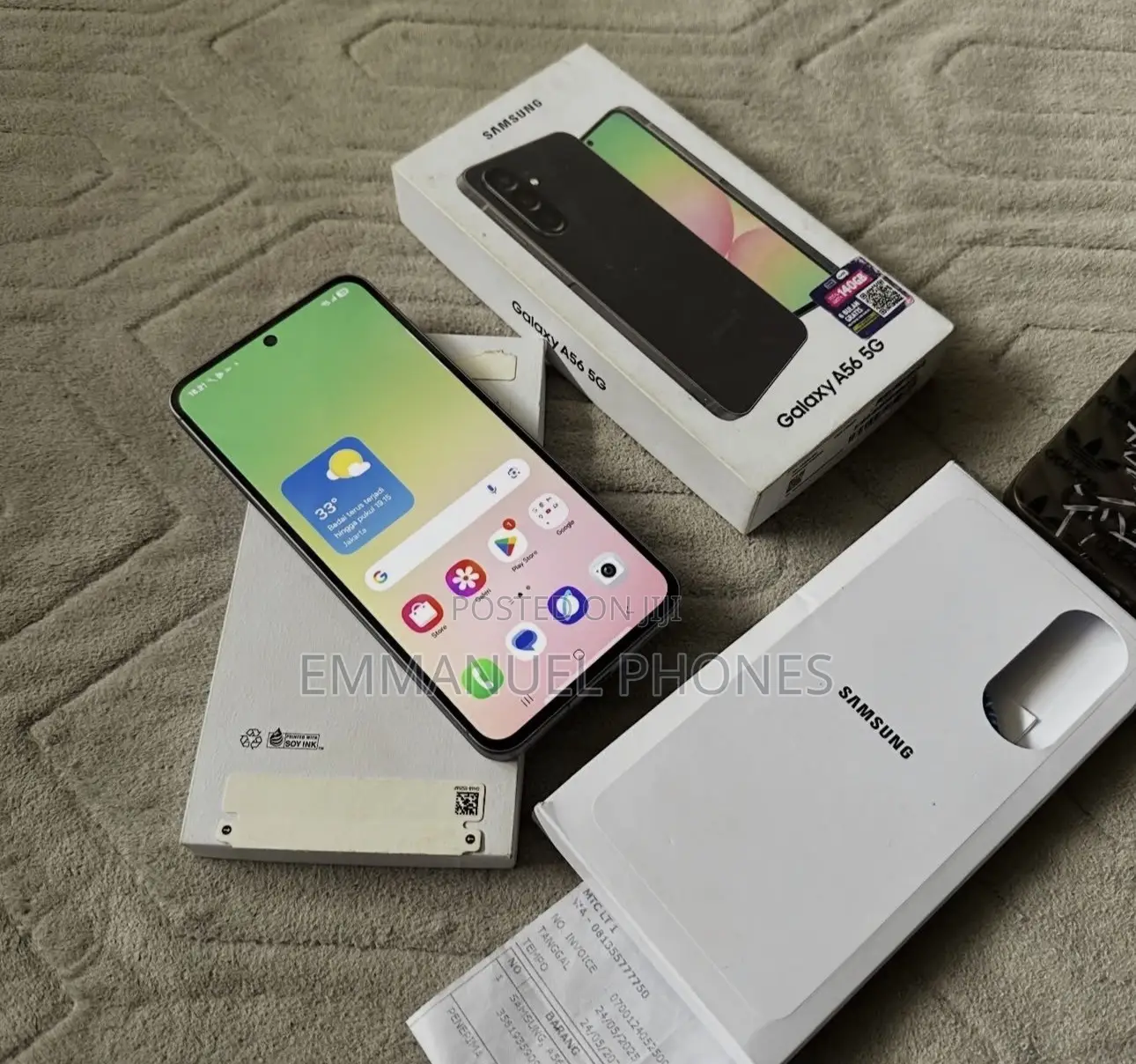 New Samsung Galaxy A56 256 GB Black