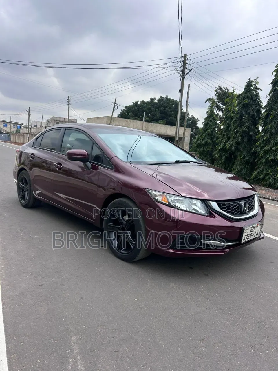 Honda Civic LX 4dr Sedan (1.8L 4cyl 5M) 2014