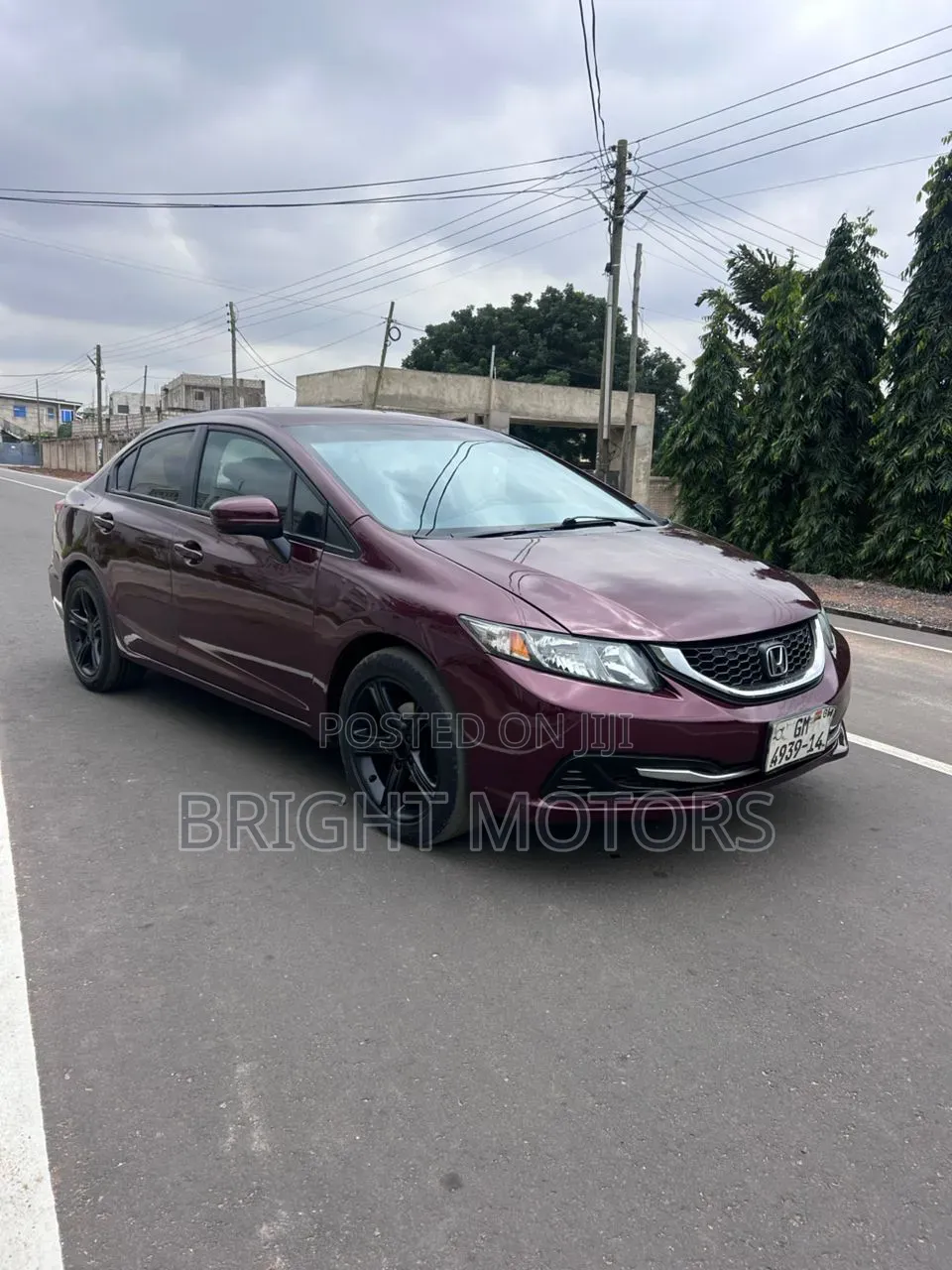 Honda Civic LX 4dr Sedan (1.8L 4cyl 5M) 2014