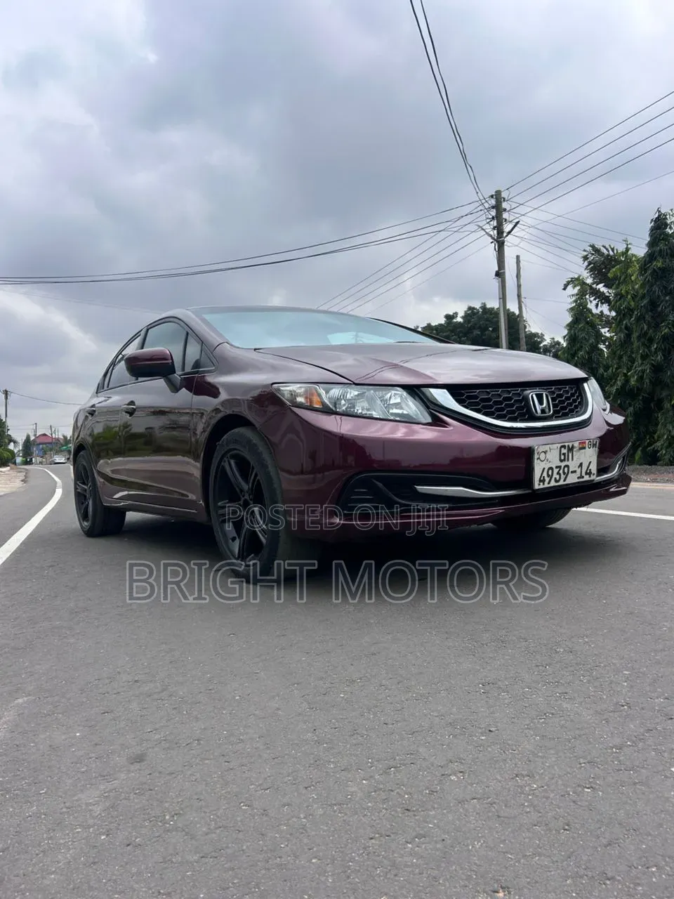 Honda Civic LX 4dr Sedan (1.8L 4cyl 5M) 2014