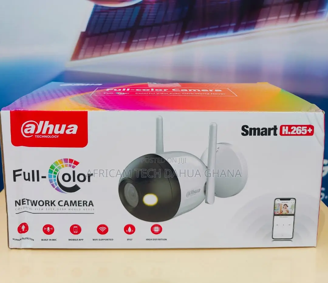 Dahua 4MP Fixed-Focal Wi-Fi Bullet Network Camera