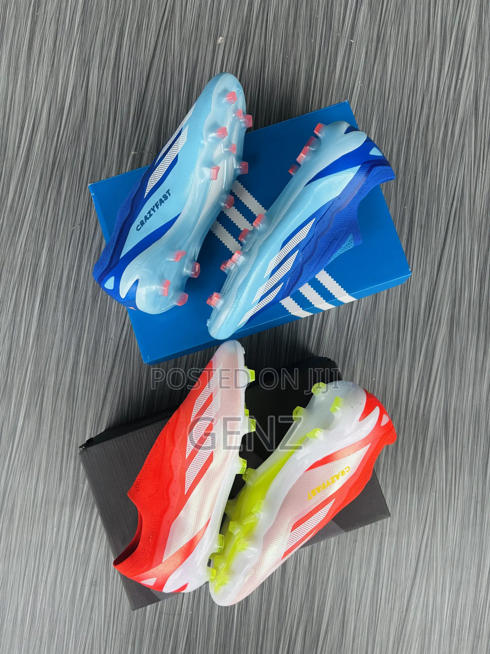 Adidas CrazyFast Bundle Blue Red