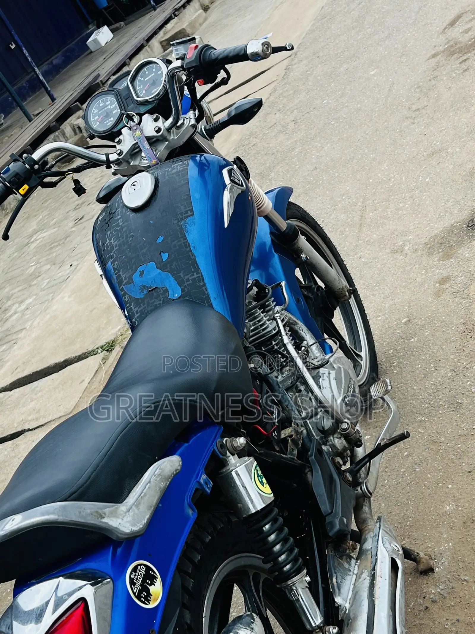 Haojue HJ125-8K 2023 Blue