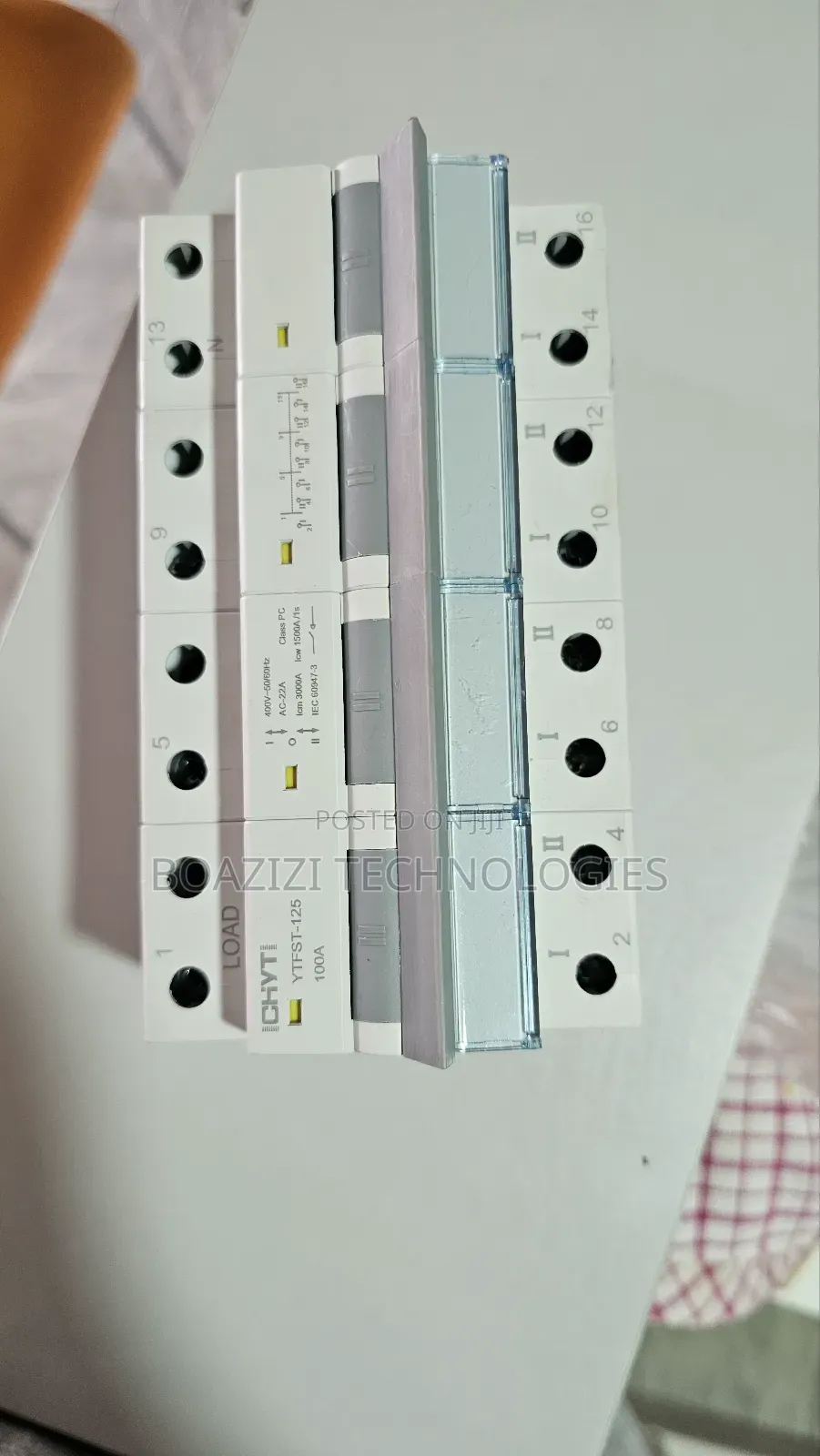 4pole 100A Manual Change Over Breaker Type
