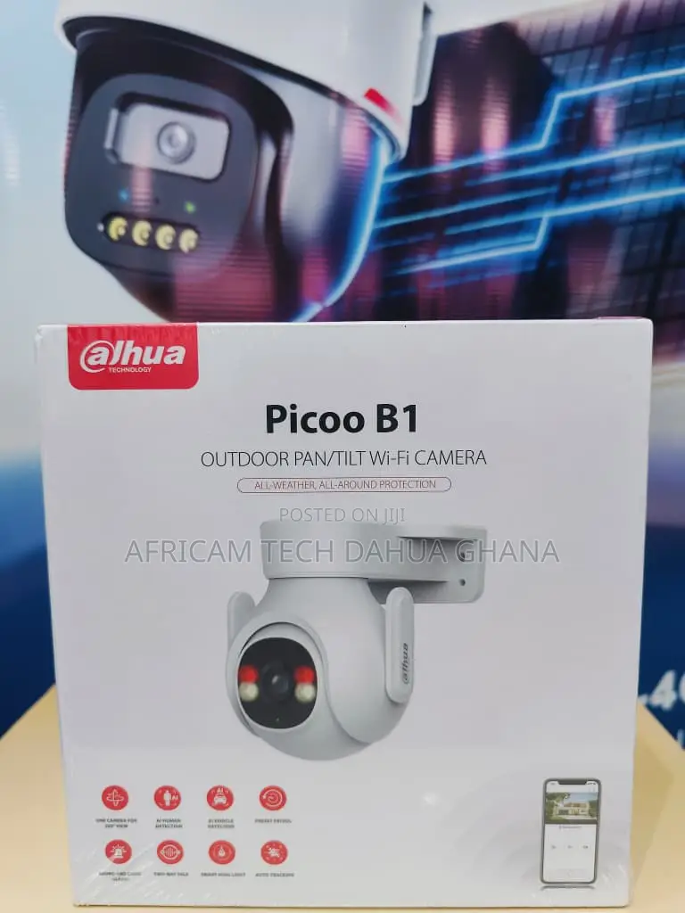 Dauha 5MP Outdoor Fixed-Focal Wi-Fi Pan Tilt Network Camera
