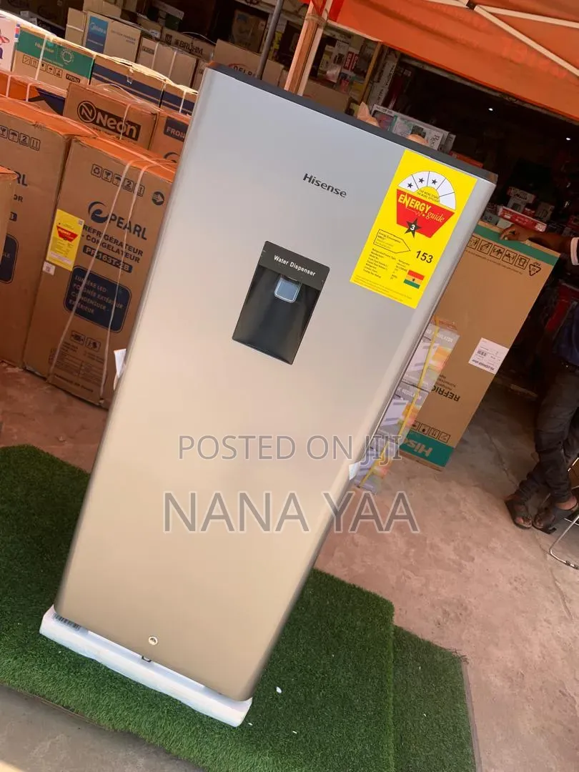 Hisense Quality Single Door Fridge With Dispenser 176 Litres