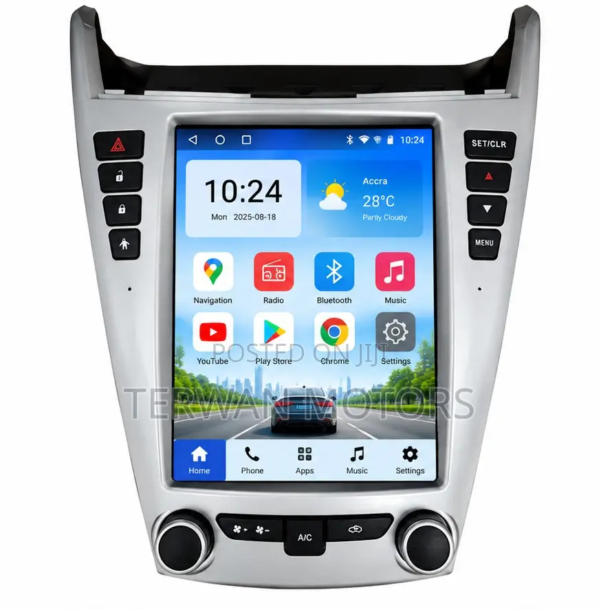 Tesla-Style Android Screen for Ford Explorer 2011 to 2019