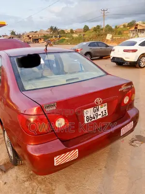 Toyota Corolla 2007 Red