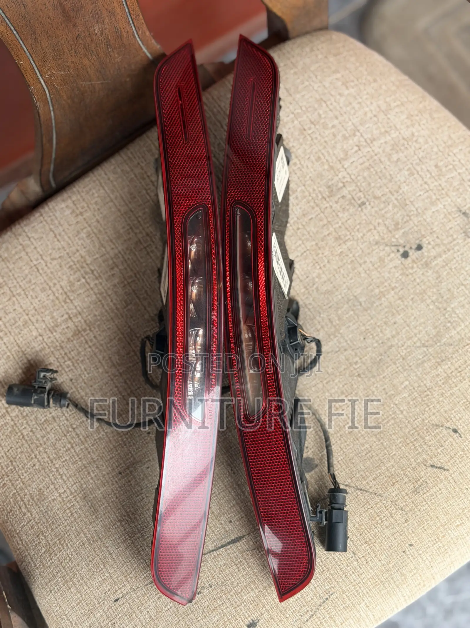 Porsche Macan 2014-2020 Brake Lamp 5 Pins OEM Pair Rear Bumper Light